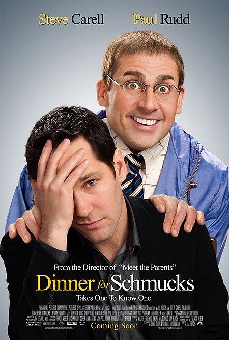 Смотреть онлайн Ужин с придурками / Dinner for Schmucks (2010)