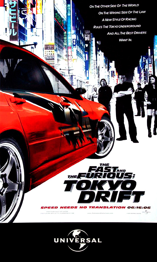 Смотреть онлайн Тройной форсаж: Токийский Дрифт / The Fast and the Furious: Tokyo Drift (2006)
